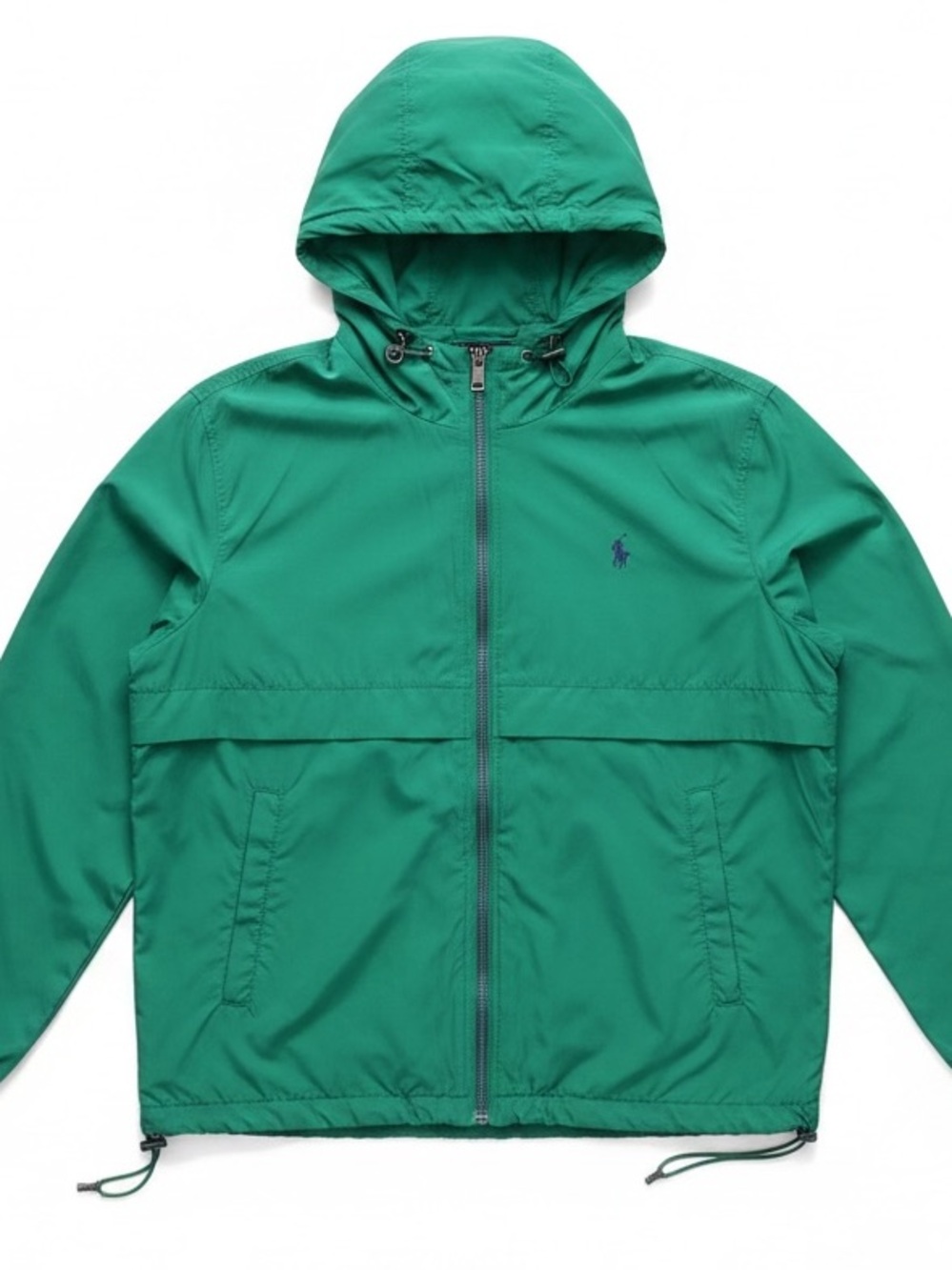 Polo by Ralph Lauren Green Hooded Windbreaker Jacket